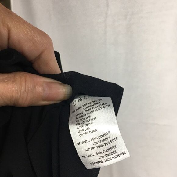 Copper& Ella black skirt tie front medium easycare - Picture 6 of 6